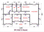 Casa Prefabricada de 84m², con Techo 6 Aguas - Imagen 2